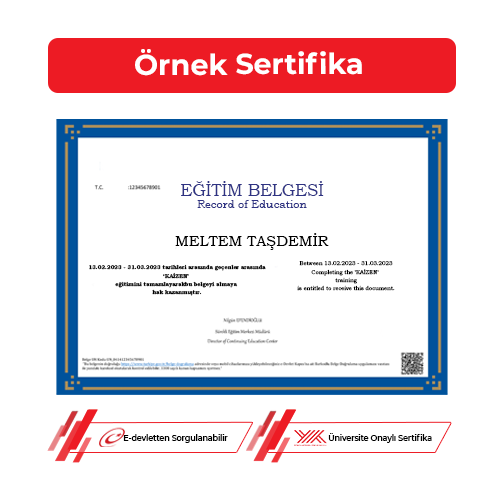 Kaizen Sertifikası